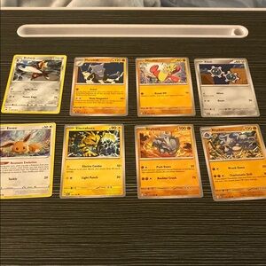 Pokemon Trading Card Game Set of 8